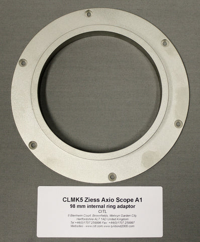 Chamber Mount Adaptor Zeiss Axioscope A1 for CL 8200 MK2/3/4/5